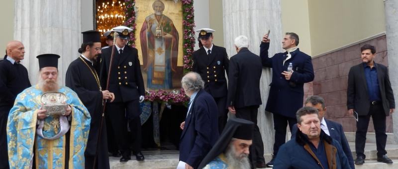 Λιτάνευση της εικόνας του Αγίου Νικολάου